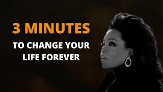 Oprah Winfrey Motivational Speech | 3 Minutes for the NEXT 30 Years of Your LIFE