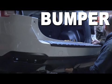 How To Remove a Rear Bumper Cover - 2017 Subaru Forester