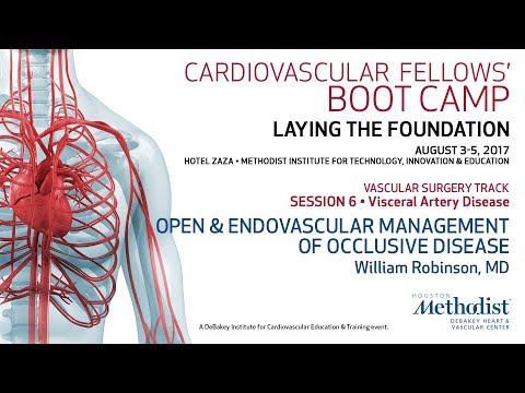 Open & Endovascular Management of Occlusive Disease (William Robinson, MD)