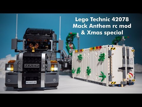 Lego Technic 42078 Mack Anthem motorized & Christmas special