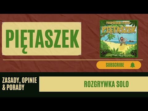 Piętaszek – Rozgrywka Solo | Gra Planszowa dla 1 Gracza