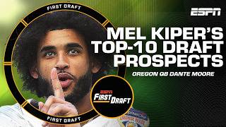 ⭐️Mel Kiper's TOP-10 PROSPECTS of 2027 NFL Draft⭐️ w/Field Yates [Preseason] | First Draft🏈