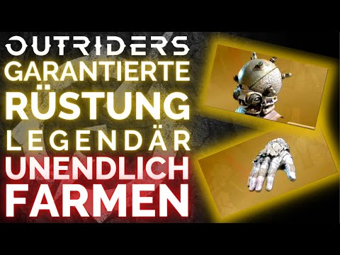 Infinitely GUARANTEED Legendary Armor farming OUTRIDERS/Outriders German legendary armor farming