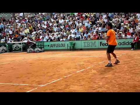2011 Roland Garros 1st round Fernando Verdasco vs Juan Monaco