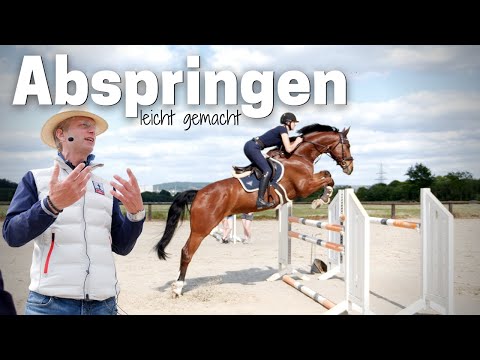 Wie reite ich richtig ab?🤷🏻‍♀️| Abreiteplatz Springen🎠| ClipMyHorse.TV Academy 🎓