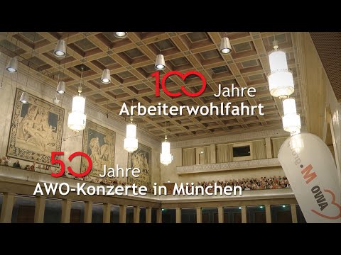 Jubiläumskonzert 2019: 100 Jahre AWO, 50 Jahre AWO-Konzerte in München