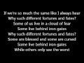 Rush-The Larger Bowl (Lyrics)