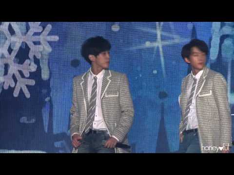 141221 SBS 가요대전 SOLODAY - B1A4 진영