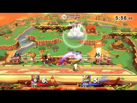 Anvil Smash #35 Singles: DG | SOVA Unknown (Dark Pit, Link) vs Arc | Tension (Pikachu, Fox)