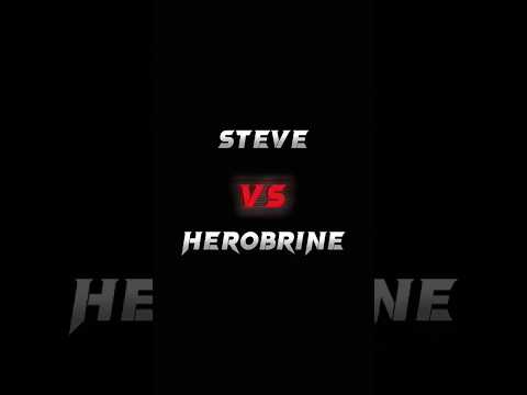Ultimate Herobrine vs Steve Showdown! Who Will Win?!