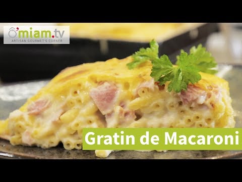 Recette de Gratin de Macaroni au Fromage - FACILE & RAPIDE