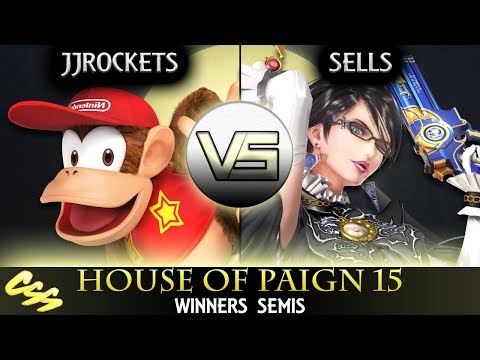 [House of Paign 15] Winners Semis: JJROCKETS (Diddy Kong) vs. PSI | Sells (Bayonetta)