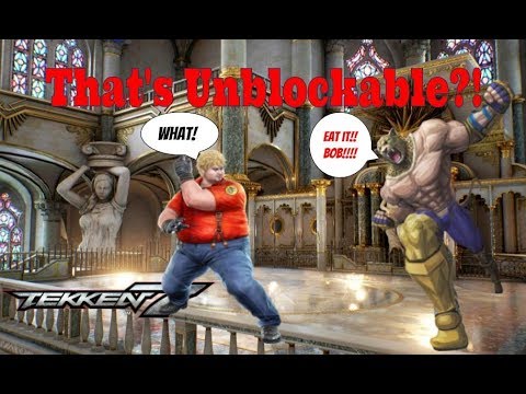 That's unblockable?! Tekken 7 - Bob online part 3