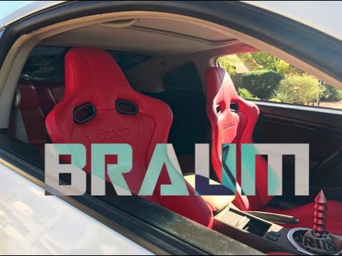 BRAUM RACING SEAT INSTALL IN MY G35