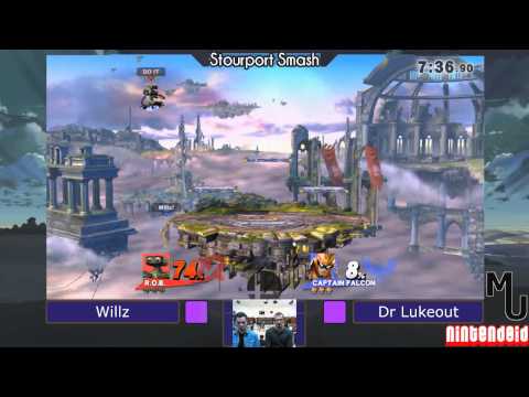Stourport Smash 3 | Pro Bracket Winners Finals | Willz (Cpt Falcon) vs Dr Lukeout (Bowser Jr, ROB)