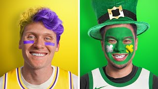 Best CRAZY NBA FAN OUTFIT, Wins!