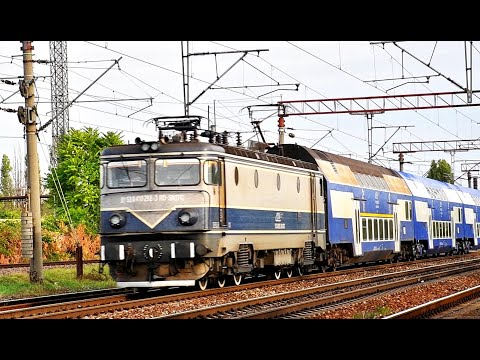 Trenuri de călători Halta Carpați!!! 9+ minute!!! 28 trenuri!!! Various passenger trains!!!