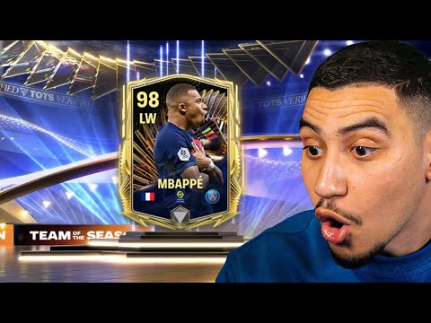 PACK OPENING TOTS MBAPPE 98  ! FC MOBILE