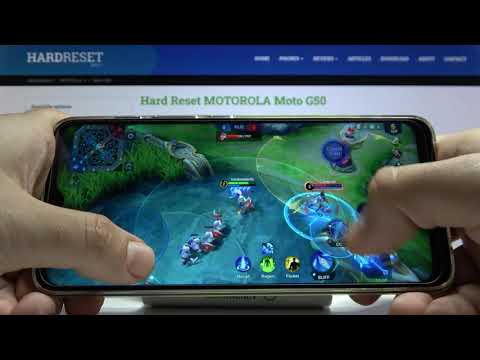 Gameplay of Mobile Legends on MOTOROLA Moto G50 – Gaming Test