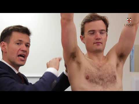Shoulder Examination Tutorial by Dr John Trantalis for The UNSW