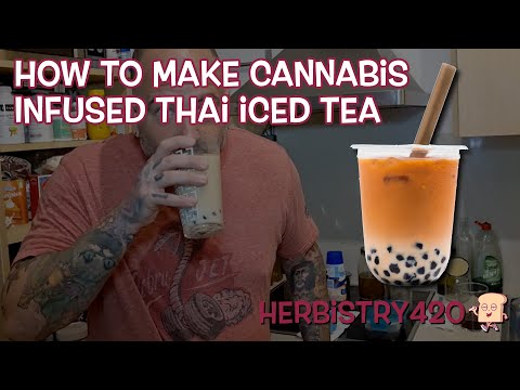 Cannabis Infused Thai Iced Tea Recipe — 3 Easy Brews