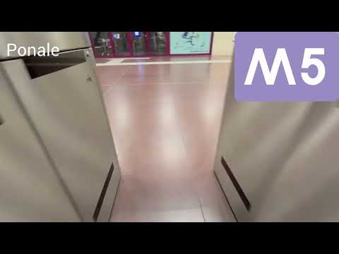 Metro 5 tour Milano bicocca ponale e bignamj parco nord in direzione bignami parco nord 