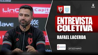 ⚫🔴 AO VIVO - Entrevista Coletiva com Rafael Lacerda pós jogo: Atlético Goianiense x CRAC