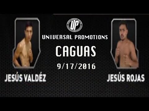 Jesús Rojas vs Jesús Valdez - Caguas 9/17/2016
