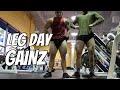 Leg Day GAINZ | DIABETIC POWERLIFTER & BODYBUILDER | GYM MOTIVATION 2016