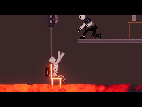 Humans Are Experimenting With Lava In People Playground