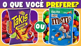 🔄 O QUE VOCÊ PREFERE? Escolha a sua Guloseima!