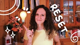 RESET di metà anno: 5 STEP per rimettere in ordine la tua vita ✍🏻