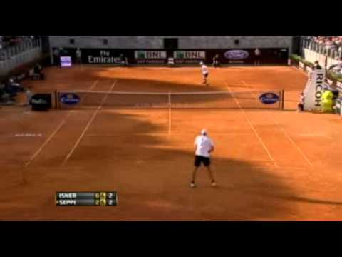 Seppi vs Isner - Masters 1000 Roma 2012 - Secondo Turno - Livetennis.it