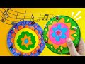 Membuat Mainan Alat Musik TAMBORIN Untuk Anak