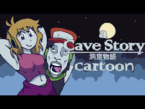a cave story cartoon