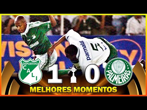 DEPORTIVO CALI 1 X 0 PALMEIRAS ● HIGHLIGHTS ● LIBERTADORES 1999 ● FINAL ● GAME 01