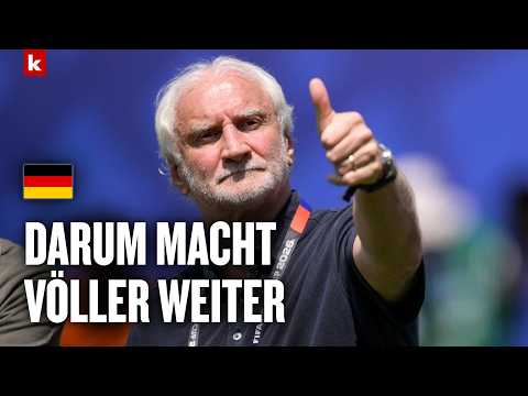 Video Thumbnail: Klopp und Mintzlaff riefen an: Warum Rudi Völler DFB-Sportdirektor bleibt