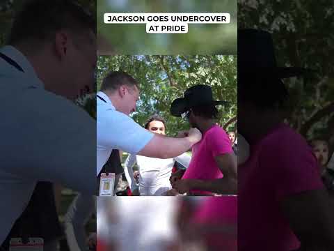 Jackson Goes Undercover At Pride