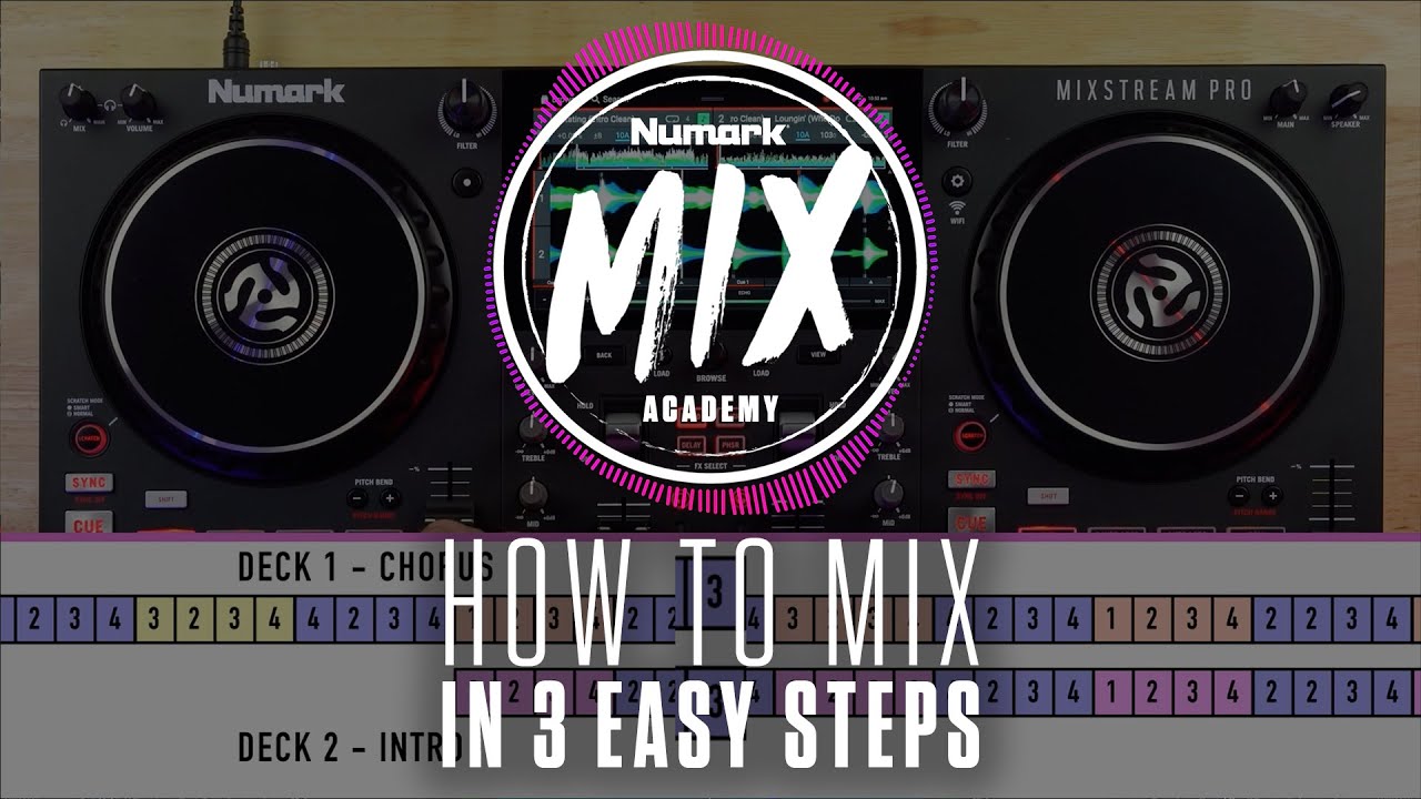Learn to DJ in 3 Easy Steps | Numark Mix Academy
