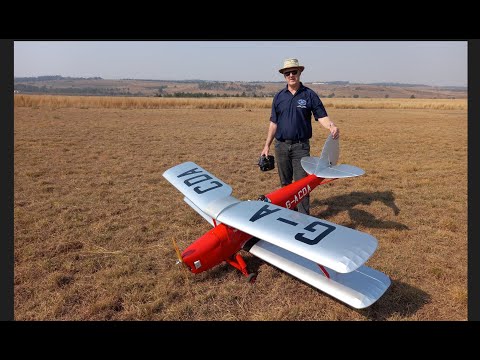 André van der Bank flying his stunning Tiger Moth at IRF 1080HD movie