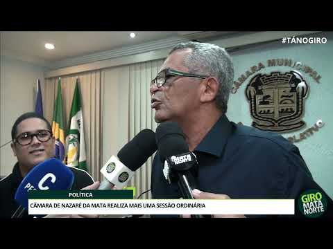 Câmara de Nazaré da Mata realiza mais uma sessão ordinária