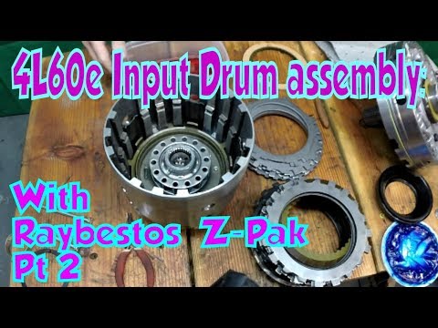 Input Drum Assembly with Raybestos Z-Pak. 700R4 4L60 4L60E 4L70E