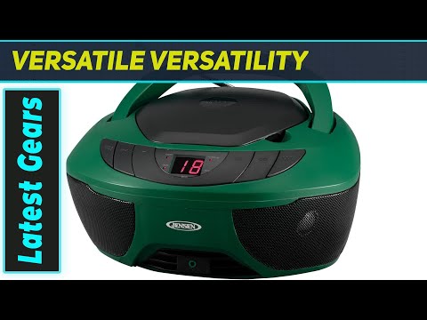 `Jensen CD-475GR: The Ultimate Retro Boombox Experience!