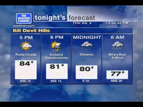 XL Sim - Kill Devil Hills, NC - 7-3-14 - 12:08pm (Hurricane Arthur)