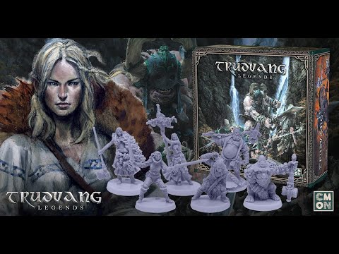 CMON Trudvang Legends Board Game Review / After thoughts completing Core box campaign
