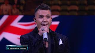 Anthony Callea - Advance Australia Fair - National Anthem