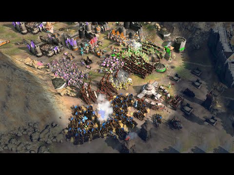 Age of Empires 4 - 4v4 EPIC TUG OF WAR | Multiplayer Gameplay
