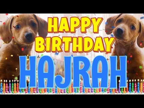 Happy Birthday Hajrah! ( Funny Talking Dogs ) What Is Free On My Birthday