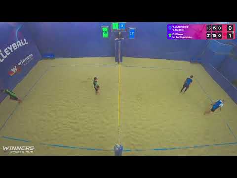 05:10 V. Avramenko / V. Dudnyk - D. Kliuiev / M. Zapliusvichka 30.12.2022 | Winners Beach Volleyball