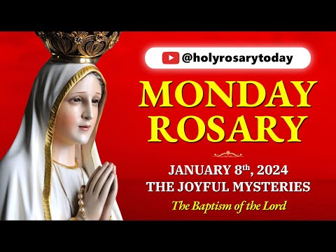 MONDAY HOLY ROSARY ❤️ JANUARY 8, 2024 ❤️ JOYFUL MYSTERIES OF THE ROSARY [VIRTUAL] #holyrosarytoday